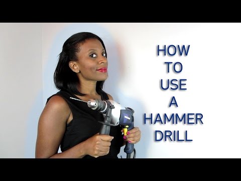 how-to-drill-holes-into-a-concrete-wall-with-a-hammer-drill