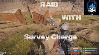 Rust - Fast raid with survey charge in rusticaland server - Regalado xD