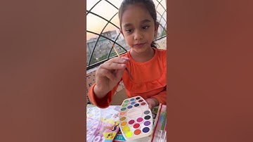 Amaira and her colours #thegeetagurjar