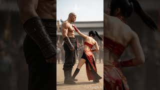 Giant Warrior vs Martial Arts Goddess | Fox Kung Fu AI