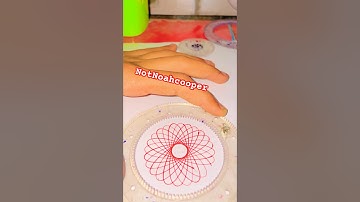 Hypnotic Spirograph You’ll Watch Again & Again! ✨🔁 #HypnoticDesign #SpirographLoop