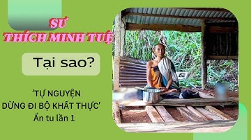 Tại sao sư Thích Minh Tuệ tự nguyện dừng đi bộ khất thực và ẩn tu lần 1 |Bậc chân tu Việt Nam
