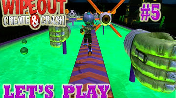 WIPEOUT Create & Crash Zombie Halloween  They want to eat our Brains!!!