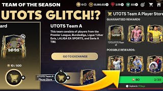 UTOTS GLITCH!! UTOTS 80 TOKENS PACK & HOW TO GET FREE 98-99 OVR UTOTS PLAYER IN FC MOBILE 24!