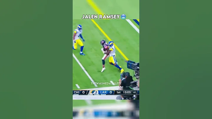 Jalen Ramsey TOSSED him  #shorts