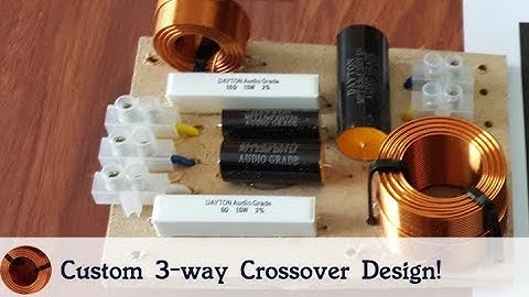 How to Design a 3 way Crossover