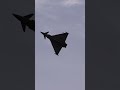 RAF Typhoon Display Team slow pass. Cosford Airshow 2026