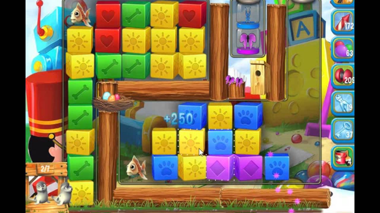 Pet Rescue Saga level 1435 no boosters 😈 ►TOBIAS DEAMON◄