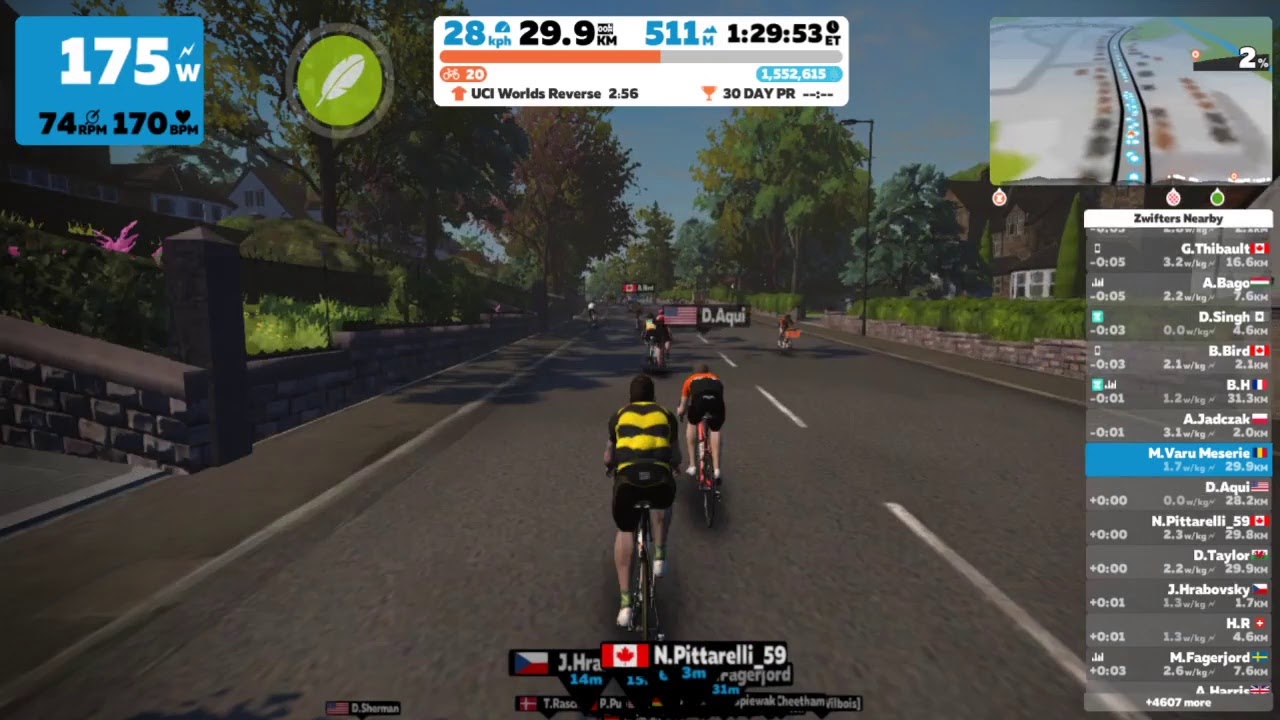 Zwift FTP Builder Week 2 Day 3 YouTube