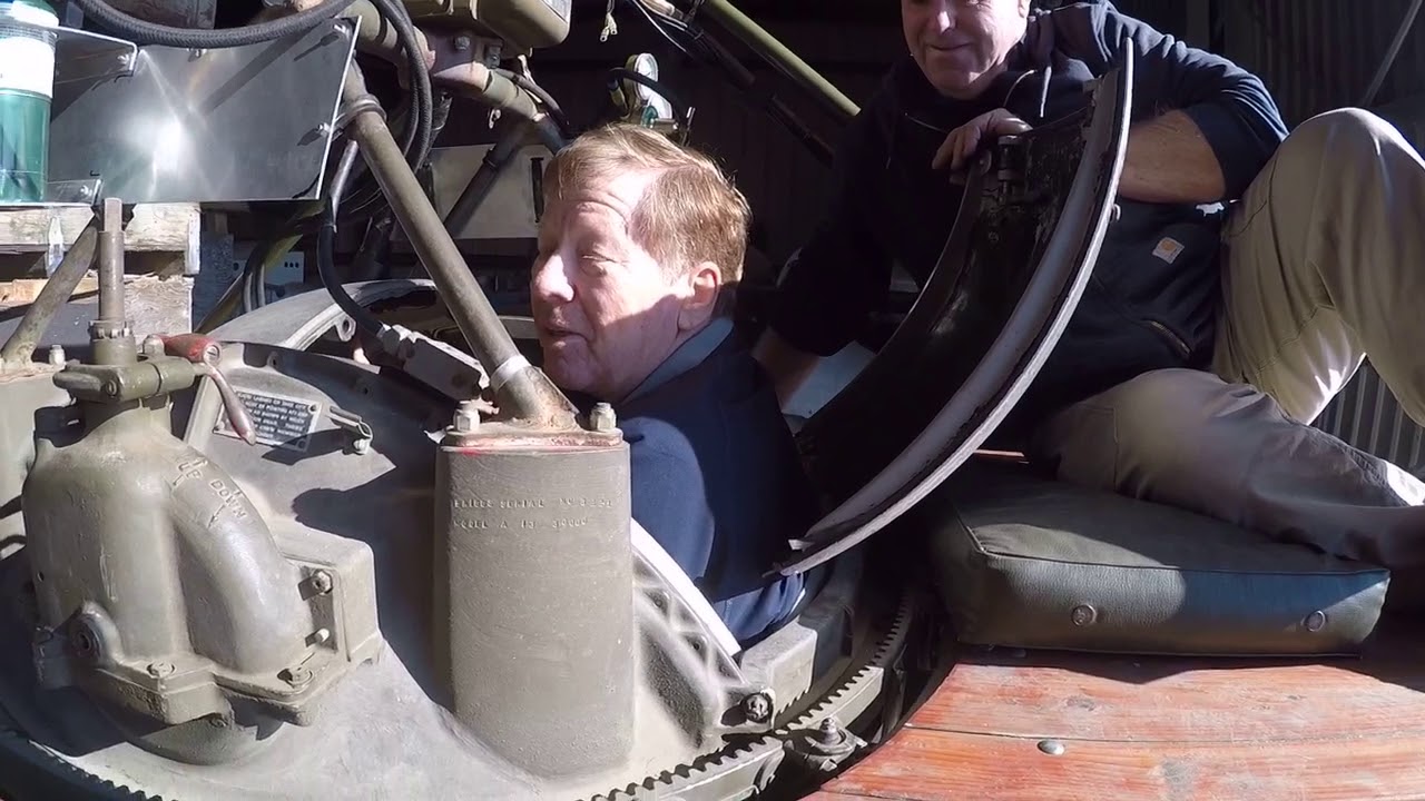 B 17 Ball Turret In Operation Eric Inside Part 1 Of 3