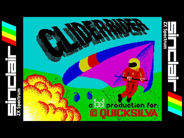 GLIDER RIDER -=Classic Gaming=- Walkthrough, ZX Spectrum