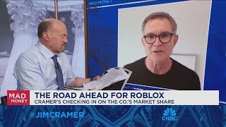 Information Roblox CEO David Baszucki goes one-on-one with Jim Cramer News