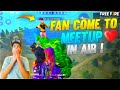 FAN COME TO MEET UP IN AIR ON  WALS 😱 OP MOMENT 🔥