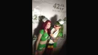 Chacha vavoom & summer rain February 1 2014 being interviewed @kushnwaxconnection Los Angeles Cali