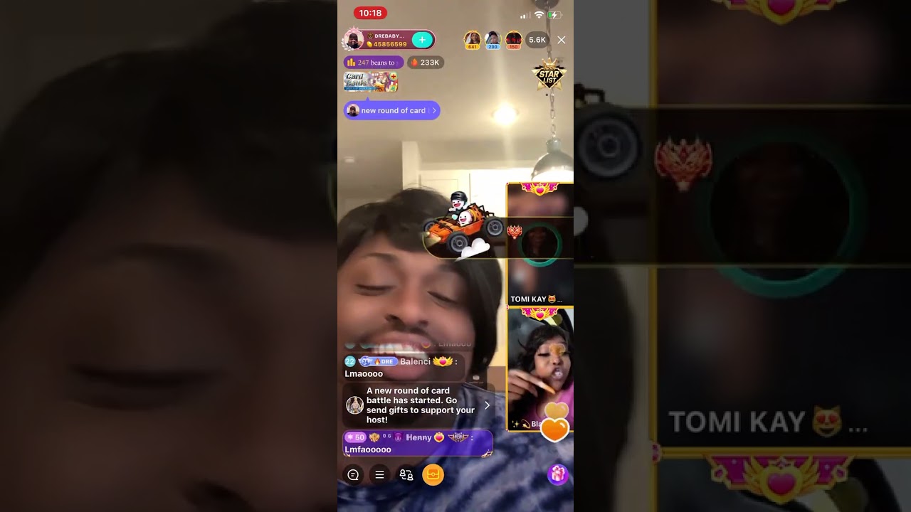 BIGO TEA: EPIC TOMMI K FIGHTS BLANCO IN DREBABY ROOM