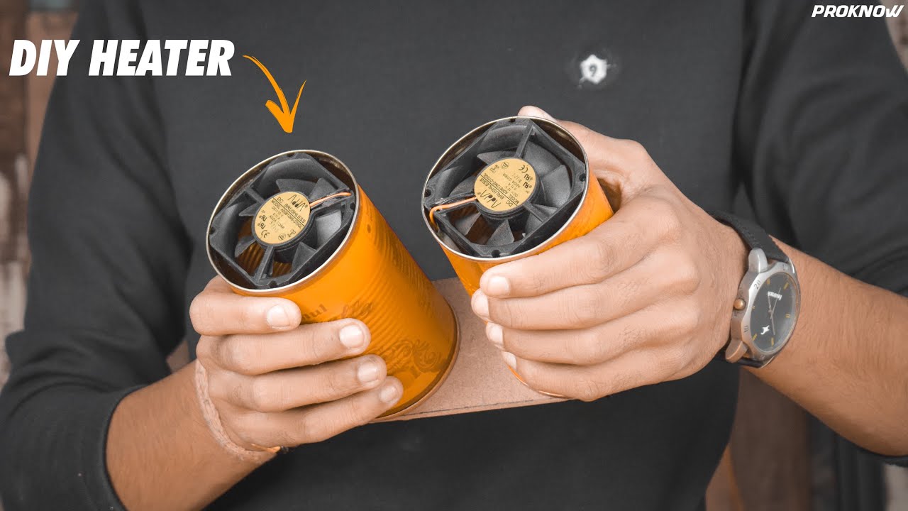 How to Make a Simple Room Heater at Home YouTube