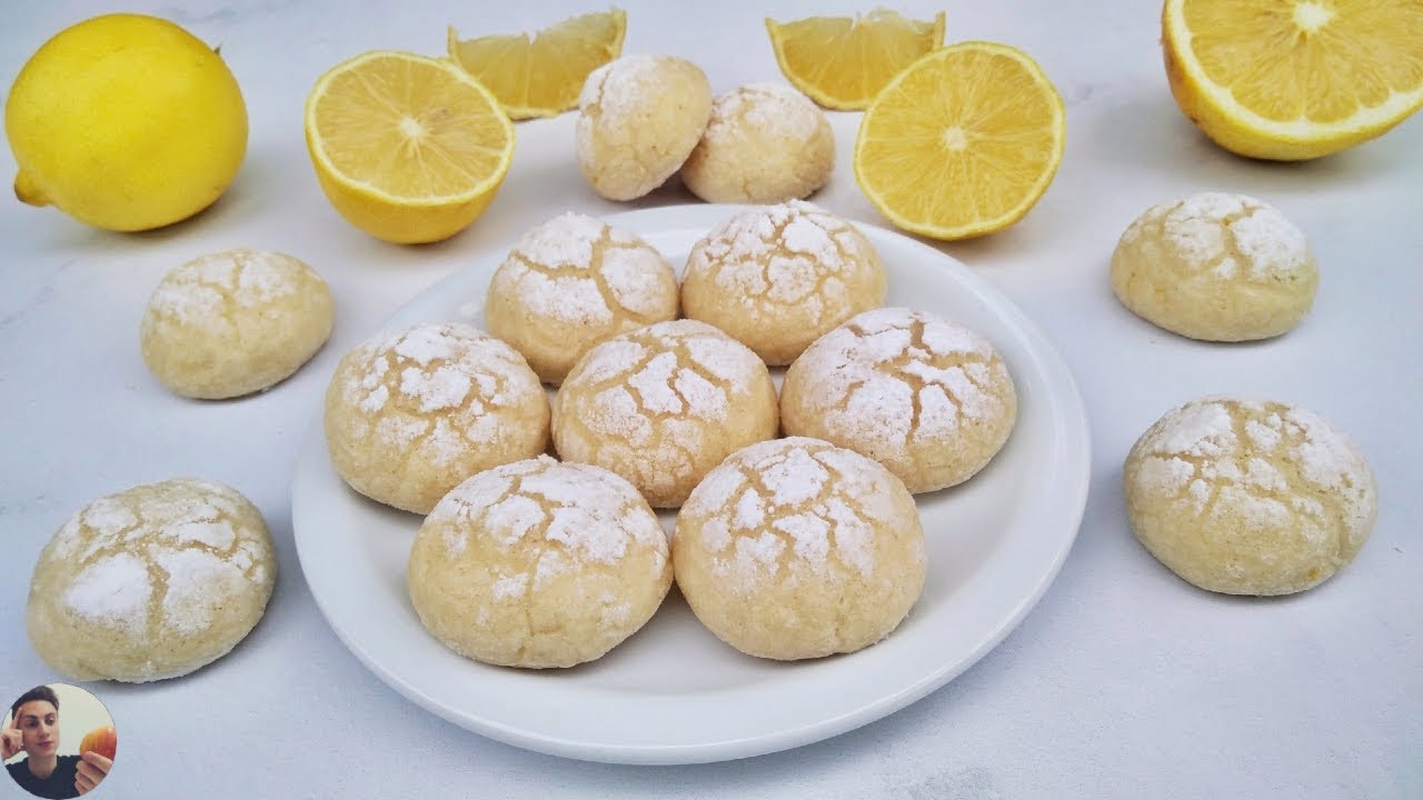 Receta: Galletitas de LIMÓN SALUDABLES, con ACEITE y EDULCORANTE I Receta Fácil, Rápida y Económica🍋