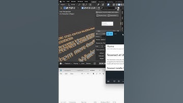 Extraheer tekst uit afbeeldingen met Tesseract OCR Blender ³ᵈ