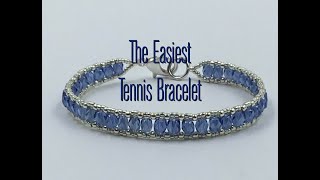 The Easiest Tennis Bracelet Tutorial