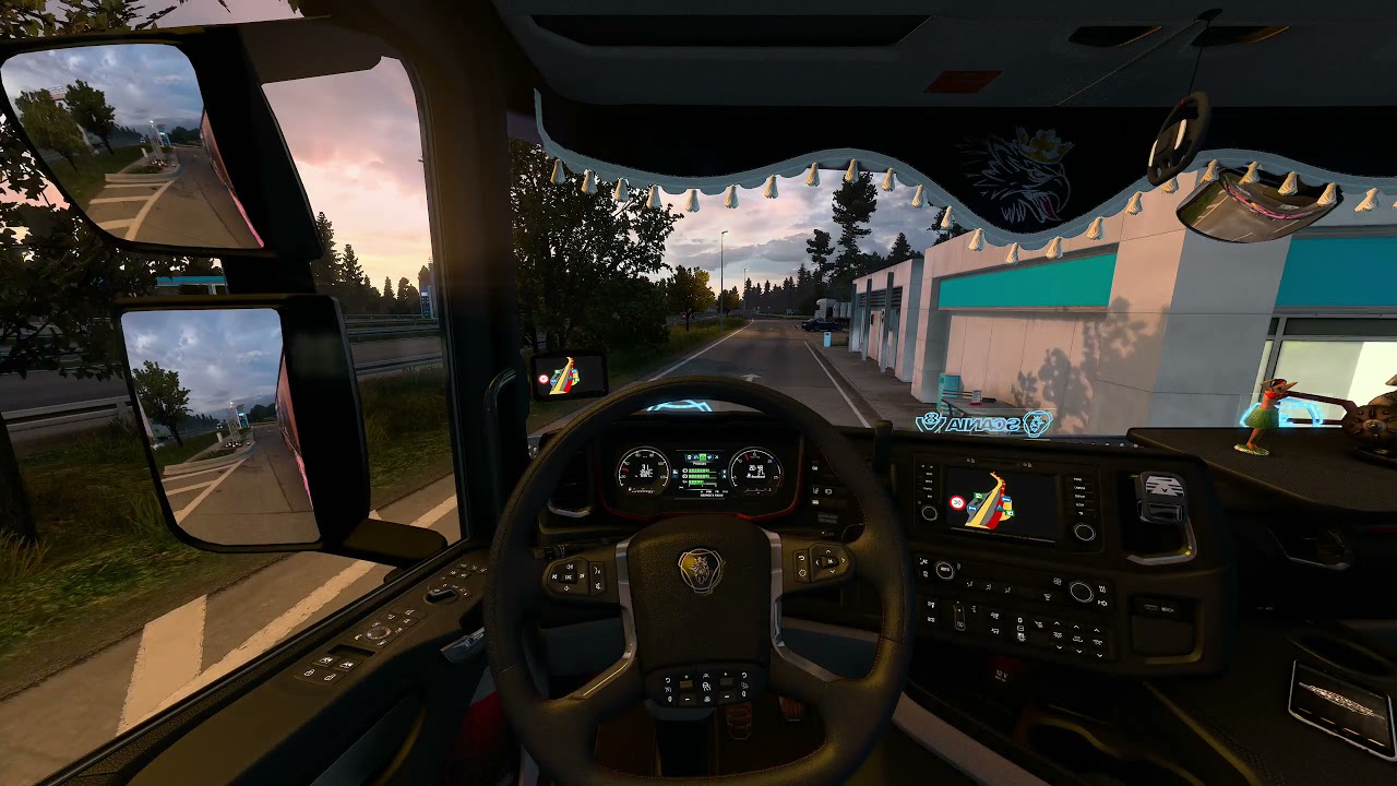 【Euro Truck Simulator 2】 ETS2_022 Delivered the Thrustmaster T248 ...