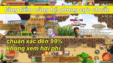 GakuteeeYTB Làng Lá 2 - Cách tăng tiềm năng mới cho hệ phong, gia tăng công lực 1000%