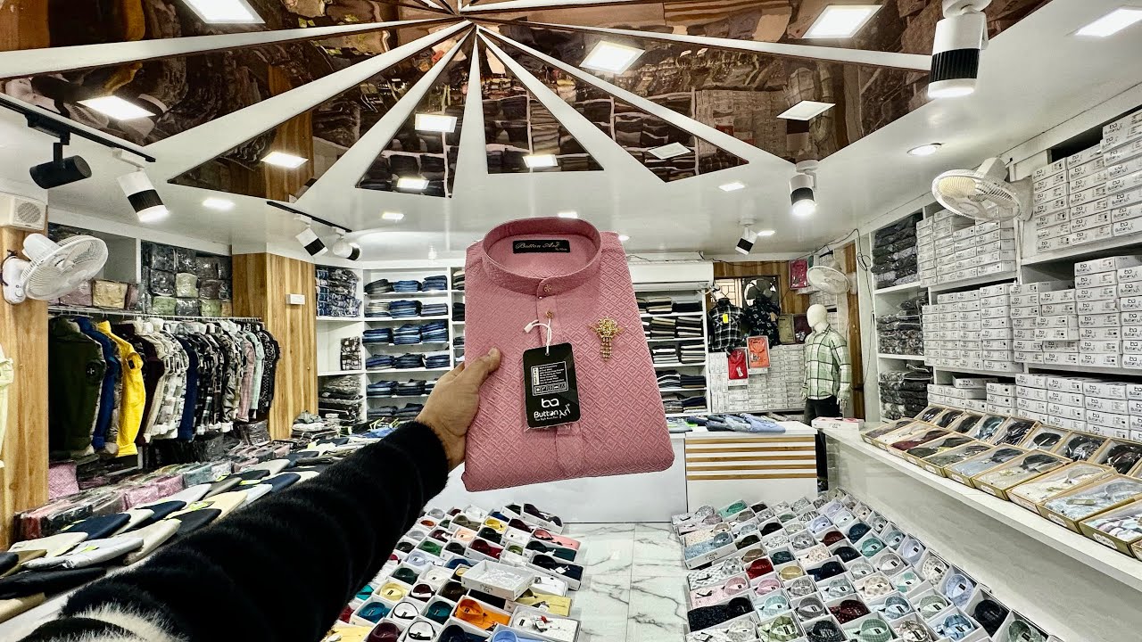 ब्रांडेड जींस शर्ट कि दुकान । 180 का खरीदे 500 का बेचे । INDIA BIGGEST SHIRT JEANS MANUFACTURER -2