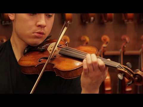 J.B. Vuillaume, Silver/Ebony, by J.J. Martin Violin Bow Demonstration