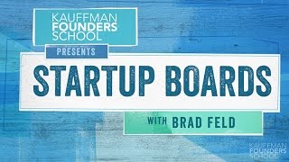 Startup Boards: Introduction