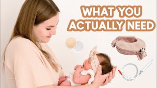 NEWBORN ESSENTIALS | What You ACTUALLY Need for a Newborn from a Mom of 2