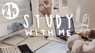 2h ✨STUDY WITH ME✨ with aesthetic lofi music screenshot 5