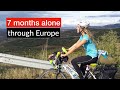 Woman cycles solo for 7 months through Europe - Cycling around the World | Dreamsontracks