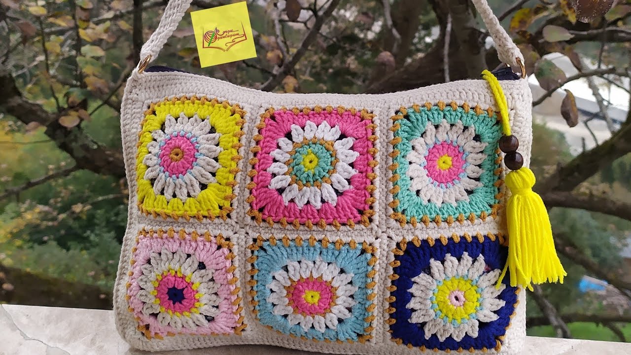 Fermuarlı Örgü Kol Çantası* mini kol çantası yapımı