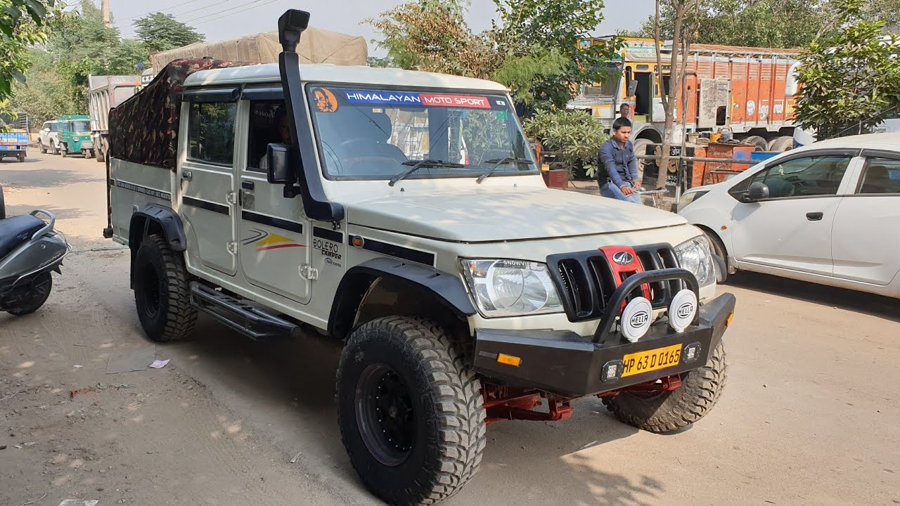 Mahindra Bolero PICKUP Fully Modified Hybrid Customs