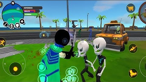 Stickman Superhero | gameplay walkthrough part 5 | Red Chilli | android iOS