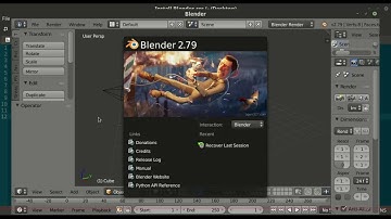 How to install Blender on Ubuntu  or linux mint