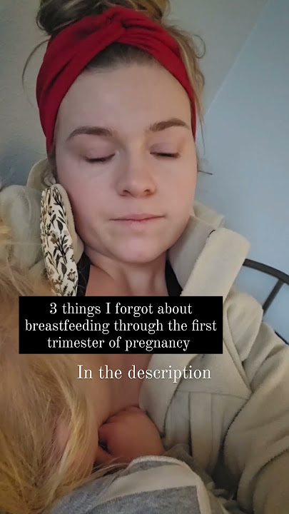Breastfeeding while Pregnant | The Rough Parts #5weekspregnant #breastfeeding #Motherhood