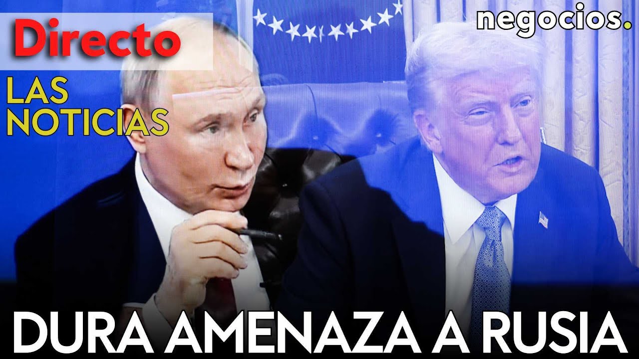 LAS NOTICIAS: Trump lanza una dura amenaza a Rusia, ataque masivo contra Ucrania y Macron advierte