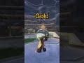 Ground pinch at every rank shorts edit rocketleague rl freestyle