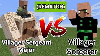 Villager Sergeant Major VS Villager Sorcerer[REMATCH] (Mob Battle)