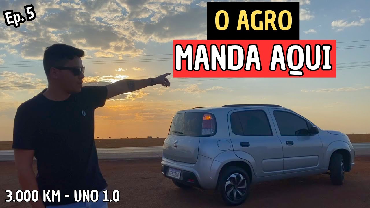 Chegando em Goiás... Viagem de 3 mil KM em um uno 1.0 até o Nordeste  saindo de São Paulo!