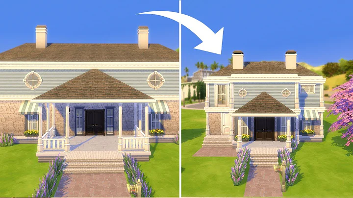 I rebuilt Judith Ward's house in The Sims 4 but......
