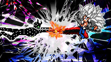 Ben 10 Ultimate Alien V2 OP (all form) VS Xeno Goku V3 OP (all form) in Jump Force Mugen