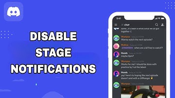 How To Disable Stage Notifications On Discord App | Step By Step