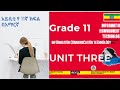 ICT grade 11 in Amharic part 4 - Unit Three Basic Troubleshooting and /የአስራ አንደኛ ክፍል በአማርኛ