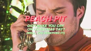 Video thumbnail of "Peach Pit - Did I Make You Cry On Christmas Day? (Sufjan Stevens Cover)"