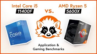 Intel Core i5 11400F vs AMD Ryzen 5 5600X how much better is the more expensive Ryzen