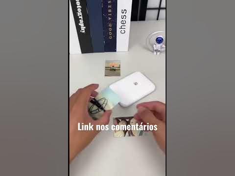 Xiaomi Zink Foto Portátil Impressora De Bolso Ar Impressora #shopee #