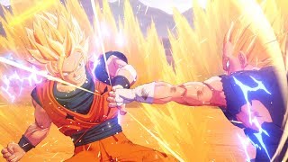 Ssj2 Majin Vegeta VS Super Saiyan Blue Evolution Vegeta(魔人ベジータVSブルーエボリューションベジータ)  