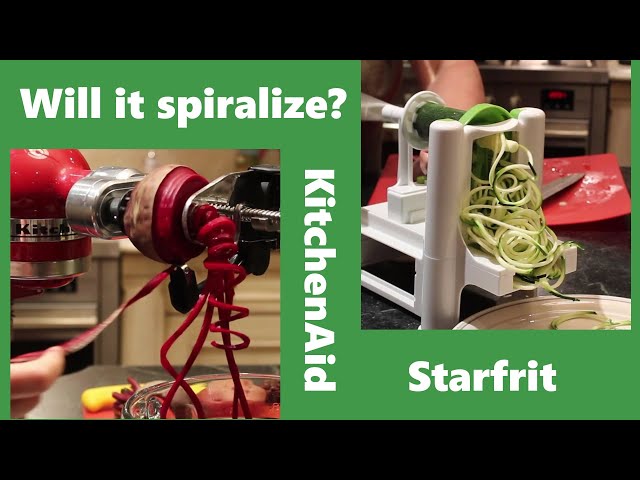 KitchenAid Spiralizer Attachment - How to Use Video