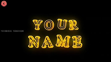 How to Make Text Animation in Kinemaster || intro tutorial || kinemaster video editing